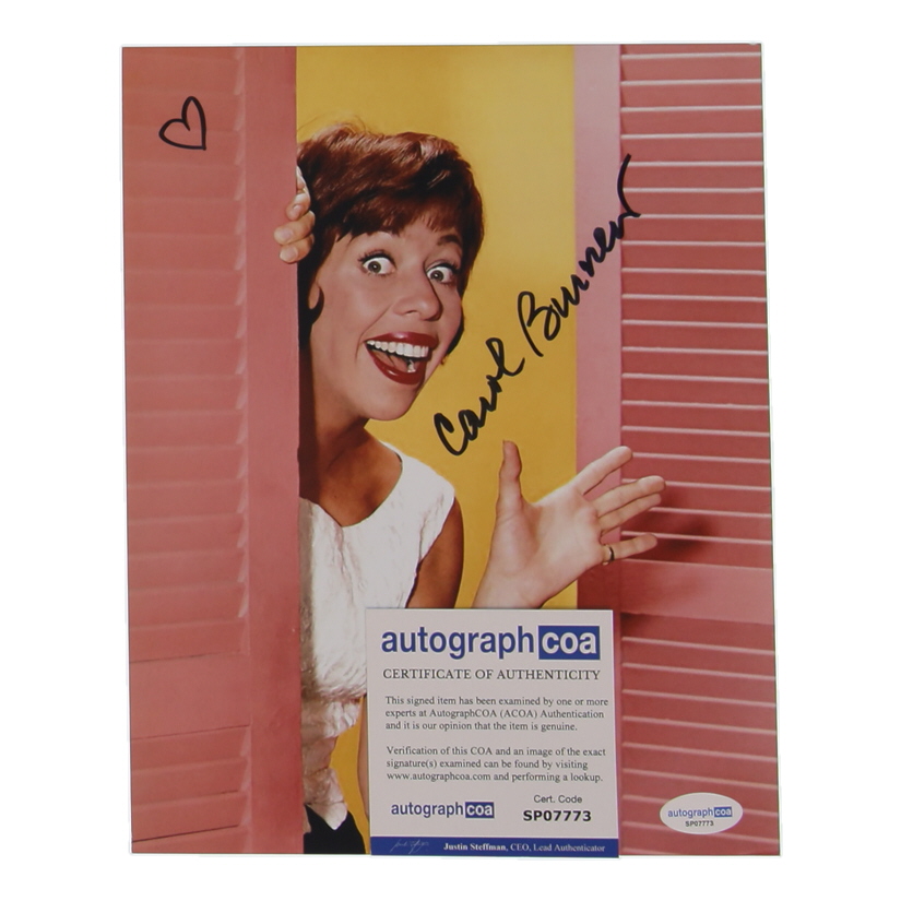 Carol Burnett Signed "The Carol Burnett Show" 8x10 Photo (ACOA) at PristineAuction.com Carol Burnett Signed "The Carol Burnett Show" 8x10 Photo (ACOA) at PristineAuction.com