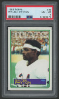 Walter Payton 1983 Topps #36 (PSA 8) at PristineAuction.com