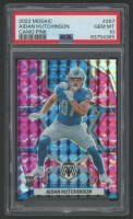 Aidan Hutchinson 2022 Mosaic Mosaic Camo Pink #287 (PSA 10) at PristineAuction.com