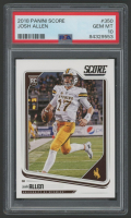 Josh Allen 2018 Score #350 RC (PSA 10) at PristineAuction.com
