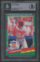 Ozzie Smith Signed 1991 Donruss #437 (BGS) at PristineAuction.com