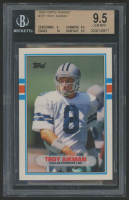 Troy Aikman 1989 Topps Traded #70T RC (BGS 9.5) at PristineAuction.com