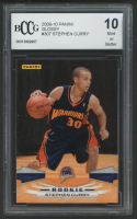 Stephen Curry 2009-10 Panini Glossy #307 (BCCG 10) at PristineAuction.com