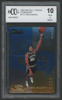 Tim Duncan 1997-98 Collectors Choice Star Quest #172 (BCCG 10) at PristineAuction.com