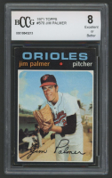 Jim Palmer 1971 Topps #570 (BCCG 8) at PristineAuction.com