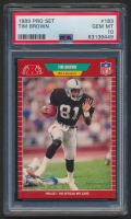 Tim Brown 1989 Pro Set #183 (PSA 10) at PristineAuction.com