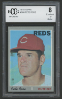 Pete Rose 1970 Topps #580 (BCCG 8) at PristineAuction.com