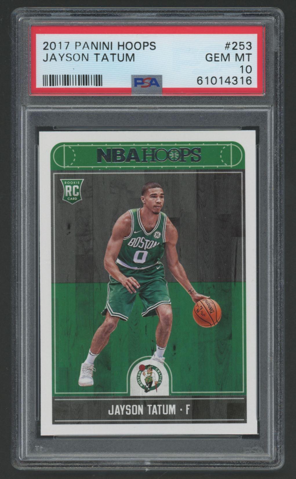 Jayson Tatum 2017 Hoops #253 (PSA 10) at PristineAuction.com Jayson Tatum 2017 Hoops #253 (PSA 10) at PristineAuction.com