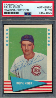 Ralph Kiner Signed 1961 Fleer #50 (PSA) at PristineAuction.com