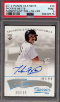 Mookie Betts 2014 Classics Significant Signatures Silver #56 #61/299 (PSA 9) at PristineAuction.com