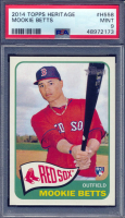 Mookie Betts 2014 Topps Heritage #H558 RC (PSA 9) at PristineAuction.com