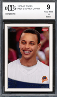 Stephen Curry 2009-10 Topps #321 RC (BCCG 9) at PristineAuction.com