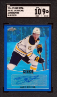 Jack Eichel 2016-17 Leaf Metal Prismatic Blue #BAJE1 #23/25 (SGC 9 | Autograph Graded 10) at PristineAuction.com