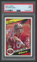 Joe Montana 1984 Topps #358 PB (PSA 9) at PristineAuction.com