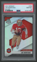 Joe Montana 2021 Mosaic Silver Prizm #292 (PSA 10) at PristineAuction.com