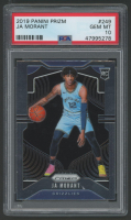 Ja Morant 2019 Panini Prizm #249 RC (PSA 10) at PristineAuction.com