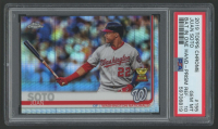 Juan Soto 2019 Topps Chrome Prism Refractor #155 (PSA 10) at PristineAuction.com