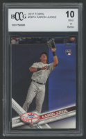 Aaron Judge 2017 Topps #287A RC (BCCG 10) at PristineAuction.com
