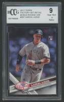 Aaron Judge 2017 Topps Factory Set Retail Bonus Rookie Variations #287 RC (BCCG 9) at PristineAuction.com