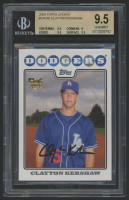 Clayton Kershaw 2008 Topps Update #UH240 RC (BGS 9.5) at PristineAuction.com