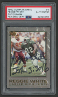 Reggie White Signed 1992 Ultra Reggie White #4 (PSA) at PristineAuction.com