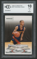 Stephen Curry 2009-10 Prestige #157 RC (BCCG 10) at PristineAuction.com
