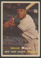 Willie Mays 1957 Topps #10 at PristineAuction.com