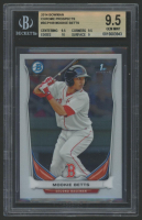 Mookie Betts 2014 Bowman Chrome Prospects #BCP109 RC (BGS 9.5) at PristineAuction.com