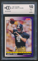 Brett Favre 1991 Score #611 (BCCG 10) at PristineAuction.com
