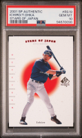 Ichiro Suzuki 2001 SP Authentic Stars of Japan #RS19 RC (PSA 10) at PristineAuction.com