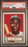 Jackie Robinson 1983 Topps 1952 Reprint #312 (PSA 7) at PristineAuction.com