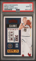 Nikola Jokic 2020 Contenders Game Ticket Red #96 (PSA 10) at PristineAuction.com