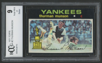 Thurman Munson 1971 Topps #5 (BCCG 9) at PristineAuction.com