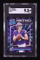 JJ Mccarthy 2024 Panini Donruss Retro Rated Rookie #2 RC (SGC 9.5) at PristineAuction.com