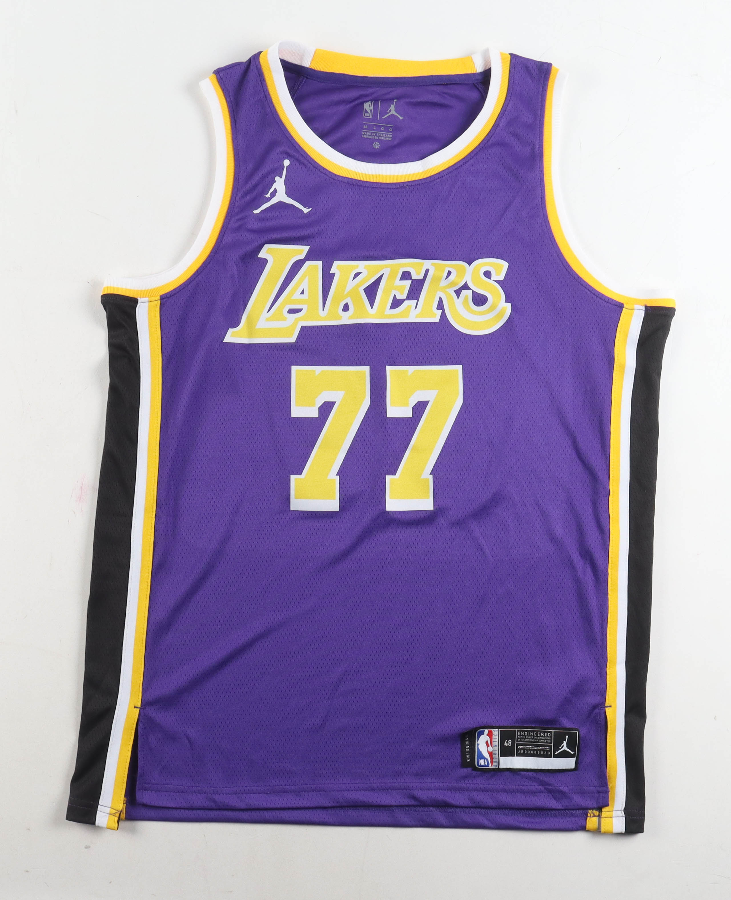 Luka Doncic Signed Lakers Jordan Authentic Jersey (PSA) at PristineAuction.com Luka Doncic Signed Lakers Jordan Authentic Jersey (PSA) at PristineAuction.com
