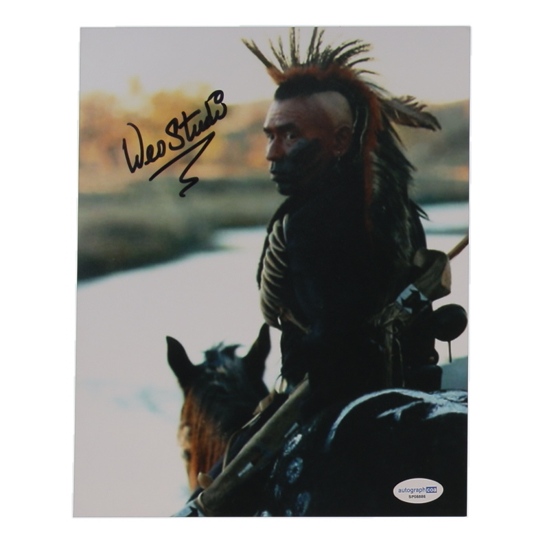 Wes Studi Signed "The Last of the Mohicans" 8x10 Photo (ACOA) at PristineAuction.com Wes Studi Signed "The Last of the Mohicans" 8x10 Photo (ACOA) at PristineAuction.com