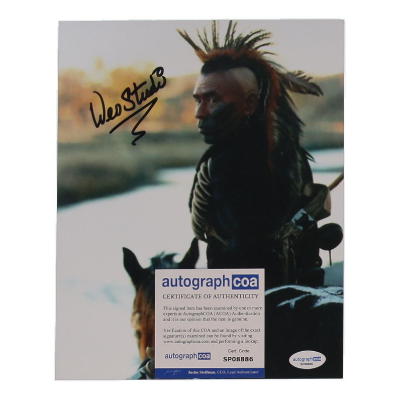 Wes Studi Signed "The Last of the Mohicans" 8x10 Photo (ACOA) at PristineAuction.com Wes Studi Signed "The Last of the Mohicans" 8x10 Photo (ACOA) at PristineAuction.com