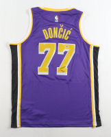 Luka Doncic Signed Lakers Jordan Authentic Jersey (PSA) at PristineAuction.com