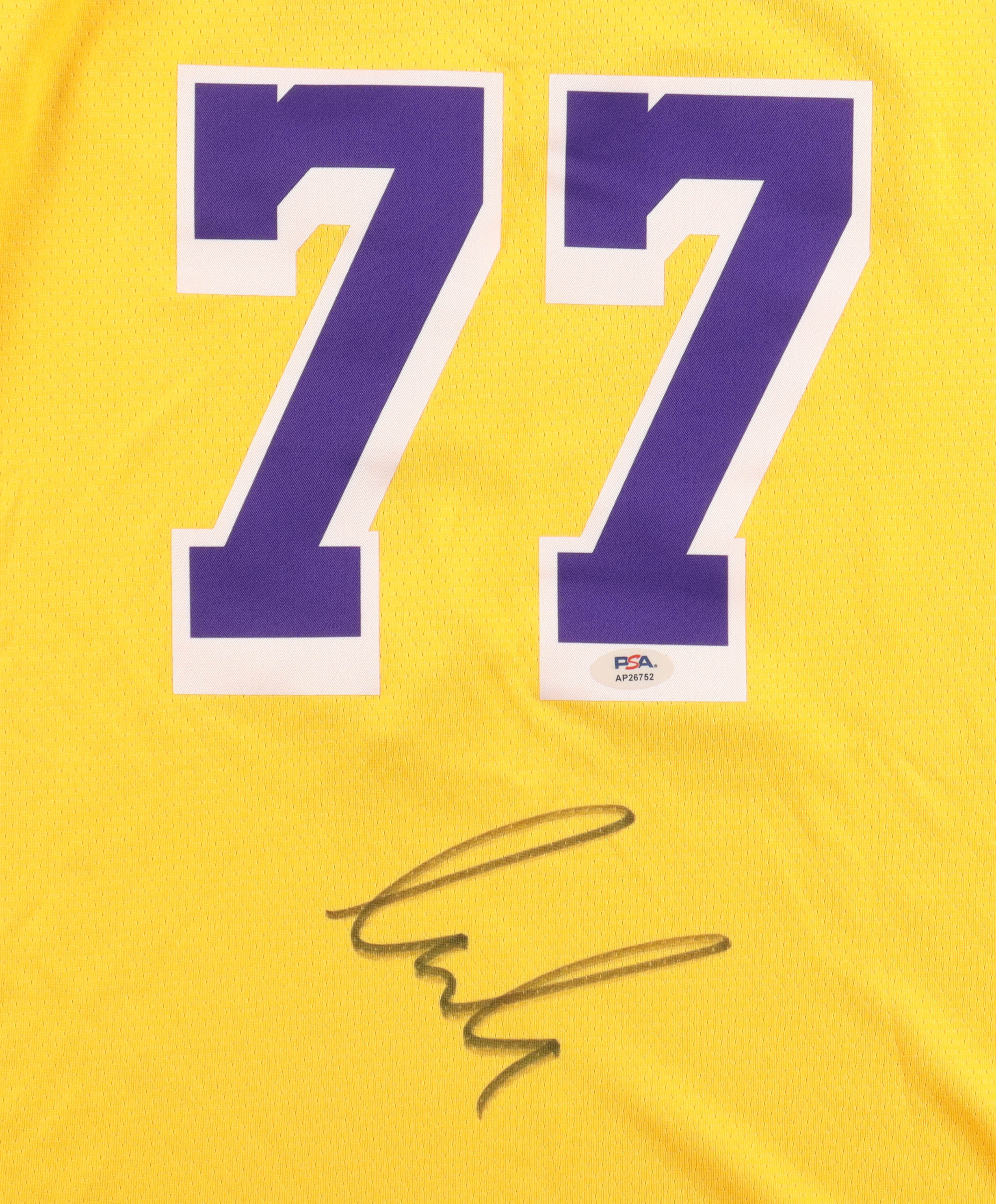 Luka Doncic Signed Lakers Nike Authentic Jersey (PSA) at PristineAuction.com Luka Doncic Signed Lakers Nike Authentic Jersey (PSA) at PristineAuction.com