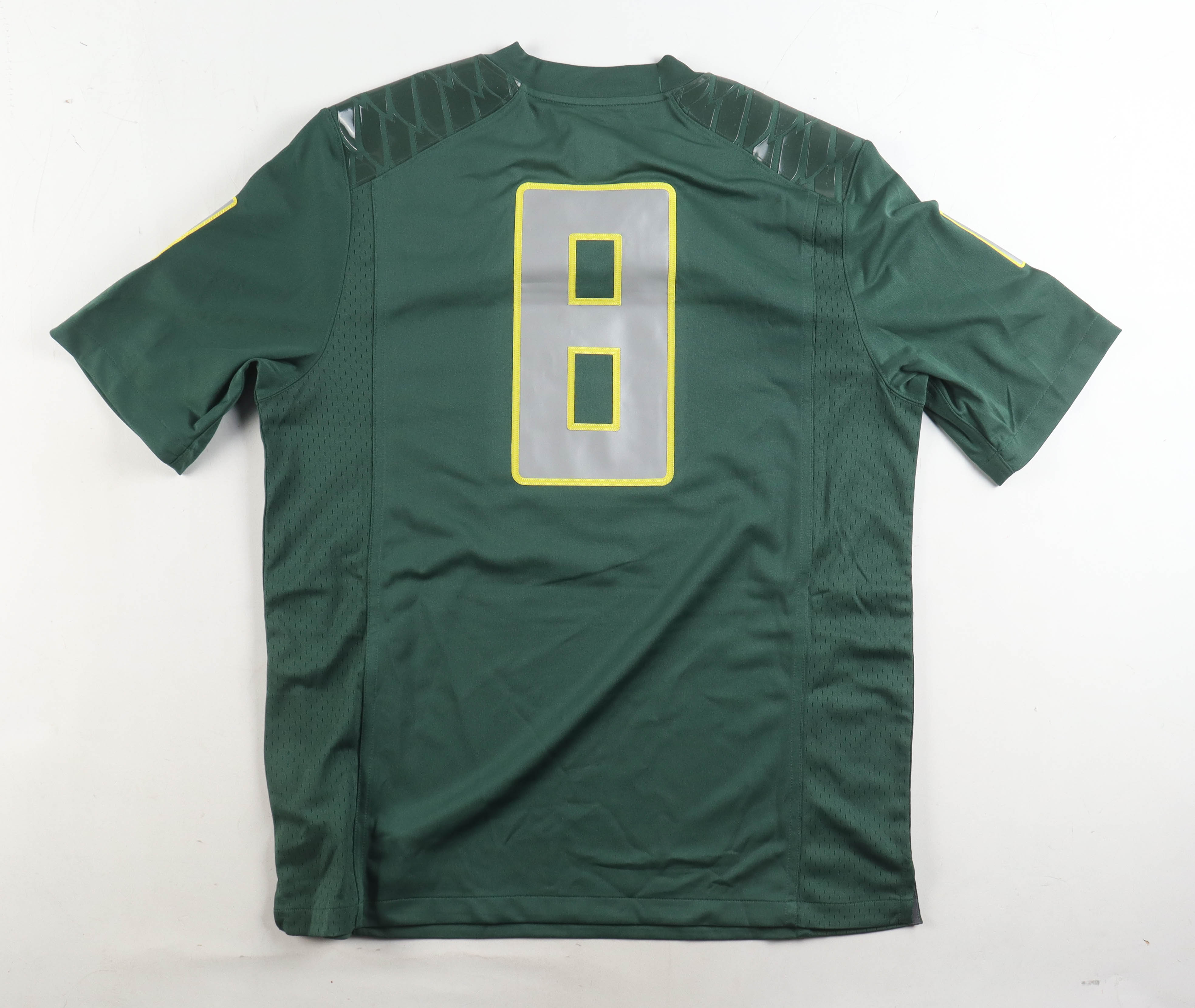 Marcus Mariota Signed Ducks Nike Authentic Jersey (Mariota) at PristineAuction.com Marcus Mariota Signed Ducks Nike Authentic Jersey (Mariota) at PristineAuction.com