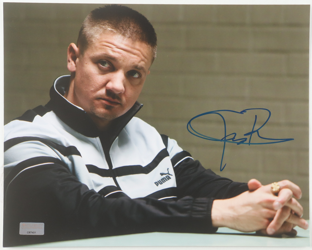 Jeremy Renner Signed "The Town" 8x10 Photo (CA) at PristineAuction.com Jeremy Renner Signed "The Town" 8x10 Photo (CA) at PristineAuction.com