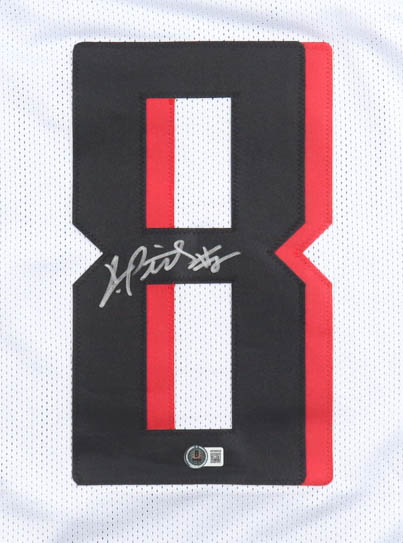 Kyle Pitts Signed Jersey (Beckett) at PristineAuction.com Kyle Pitts Signed Jersey (Beckett) at PristineAuction.com