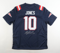 Mac Jones Signed Patriots Nike Authentic Jersey (Beckett) at PristineAuction.com