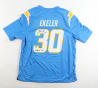 Austin Ekeler Signed Chargers Nike Authentic Jersey Inscribed "Pound For Pound" (Schwartz) at PristineAuction.com
