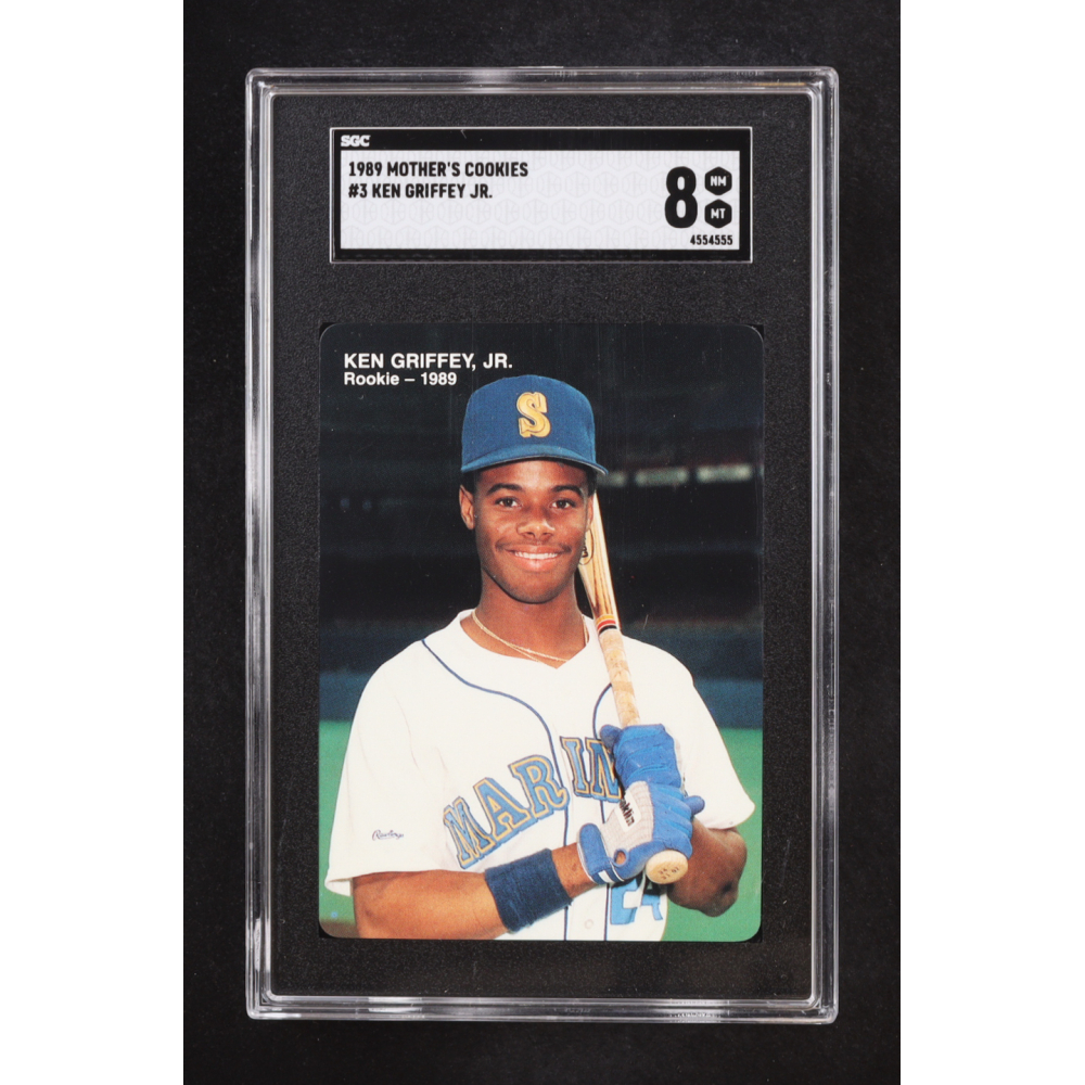 Ken Griffey Jr. 1989 Mother's Cookies #3 RC (SGC 8) at PristineAuction.com