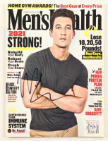 Miles Teller Signed 2021 Men's Health Magazine (PSA) at PristineAuction.com