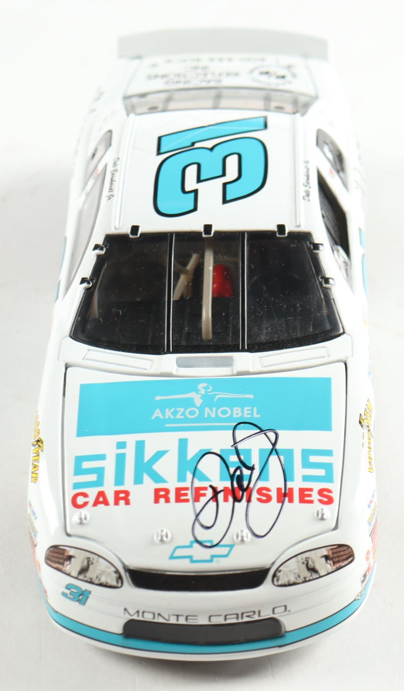Dale Earnhardt Jr. Signed 1997 #31 Sikkens White Monte Carlo 1:24 Diecast Car (JSA) at PristineAuction.com Dale Earnhardt Jr. Signed 1997 #31 Sikkens White Monte Carlo 1:24 Diecast Car (JSA) at PristineAuction.com
