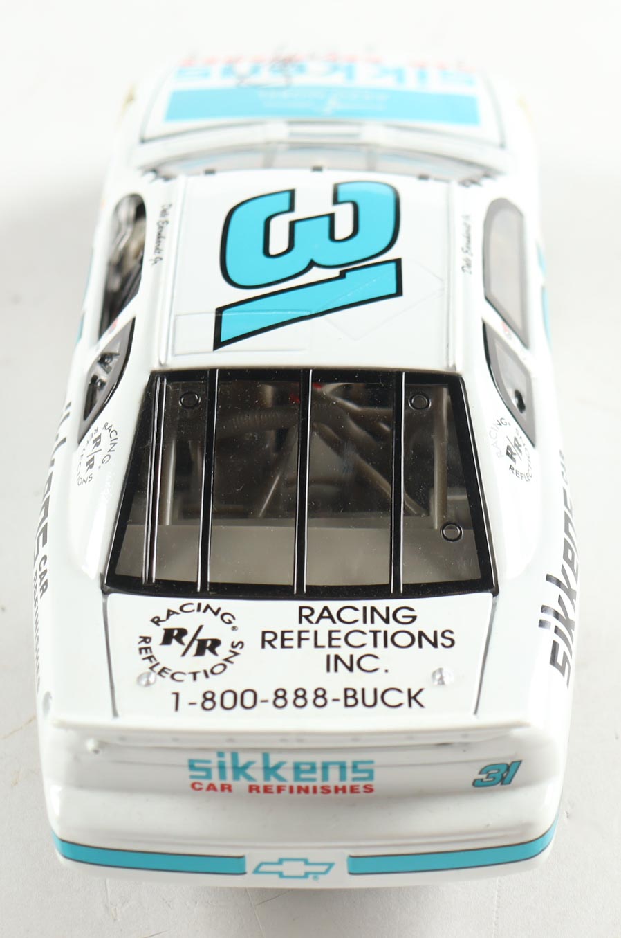Dale Earnhardt Jr. Signed 1997 #31 Sikkens White Monte Carlo 1:24 Diecast Car (JSA) at PristineAuction.com Dale Earnhardt Jr. Signed 1997 #31 Sikkens White Monte Carlo 1:24 Diecast Car (JSA) at PristineAuction.com