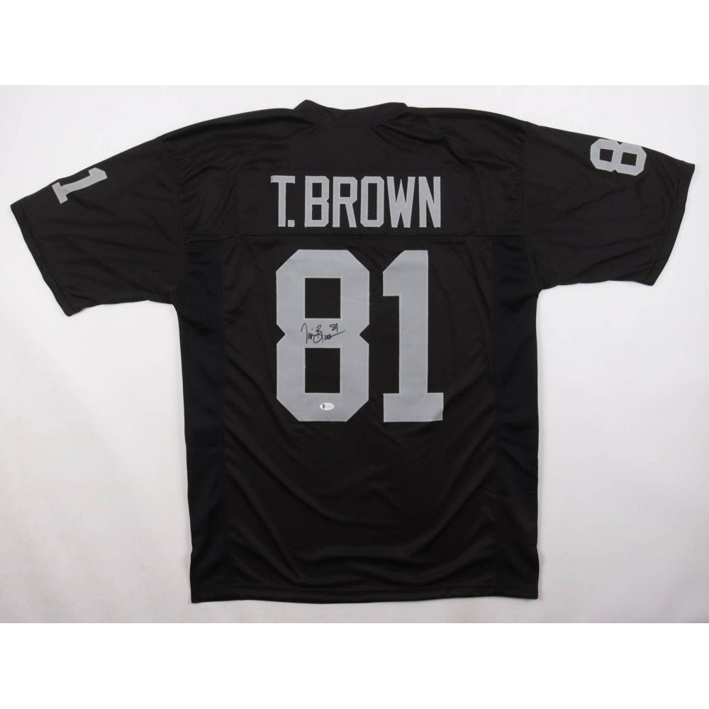 Tim Brown Signed Jersey (Beckett) at PristineAuction.com