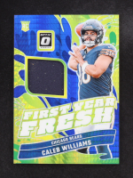Caleb Williams 2024 Panini Donruss Optic First Year Fresh #FYF-CWS RC at PristineAuction.com